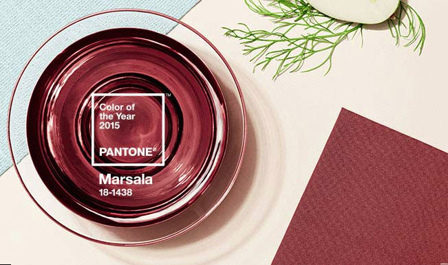 color 2015 pantone - marsala