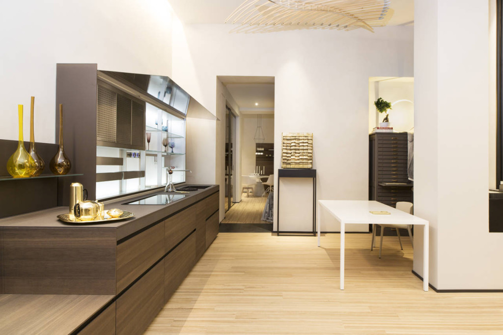 Showroom Spazio Materiae a Napoli. Food & design con un percorso esperienziale.