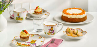 Coniglietti, colori vivaci e dettagli raffinati per la tavola di Pasqua di Villeroy & Boch