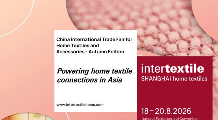 Torna a Shanghai l’appuntamento mondiale del tessile per la casa: dal 18 al 20 agosto 2026