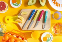 Opinel porta in cucina i colori degli anni Ottanta con Les Essentiels POP 80